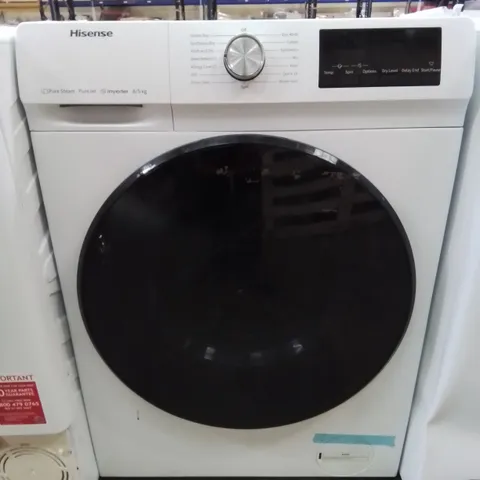 HISENSE 60CM FREESTANDING 8KG FRONT LOAD WASHING MACHINE IN WHITE