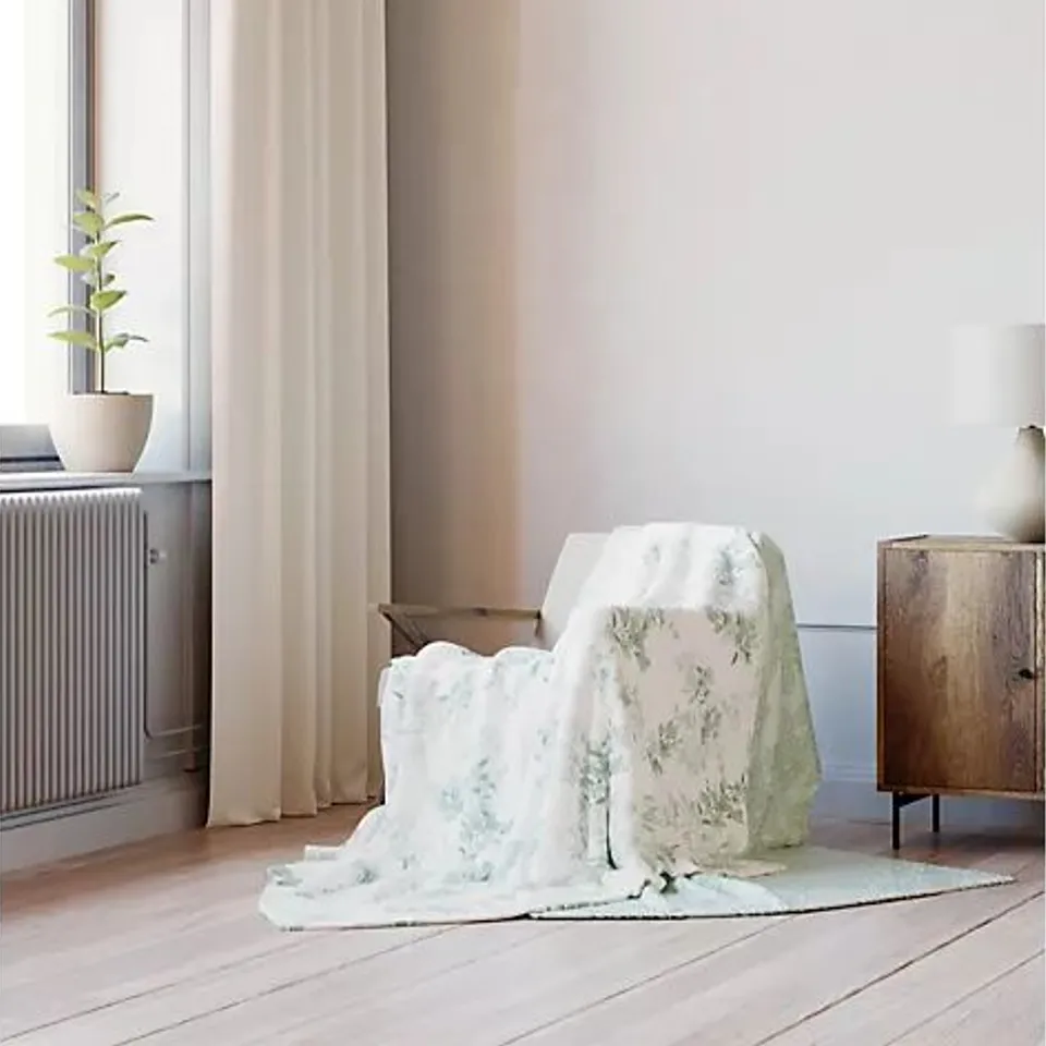 OUTLET COZEE HOME PLUSH AND EMBOSSED SET OF 2 THROWS