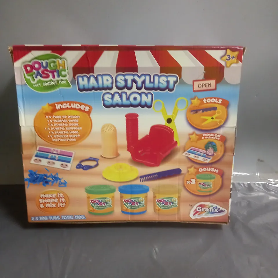 LOT OF 12 DOUGH-TASTIC HAIR STYLIST SALON PLAY SETS