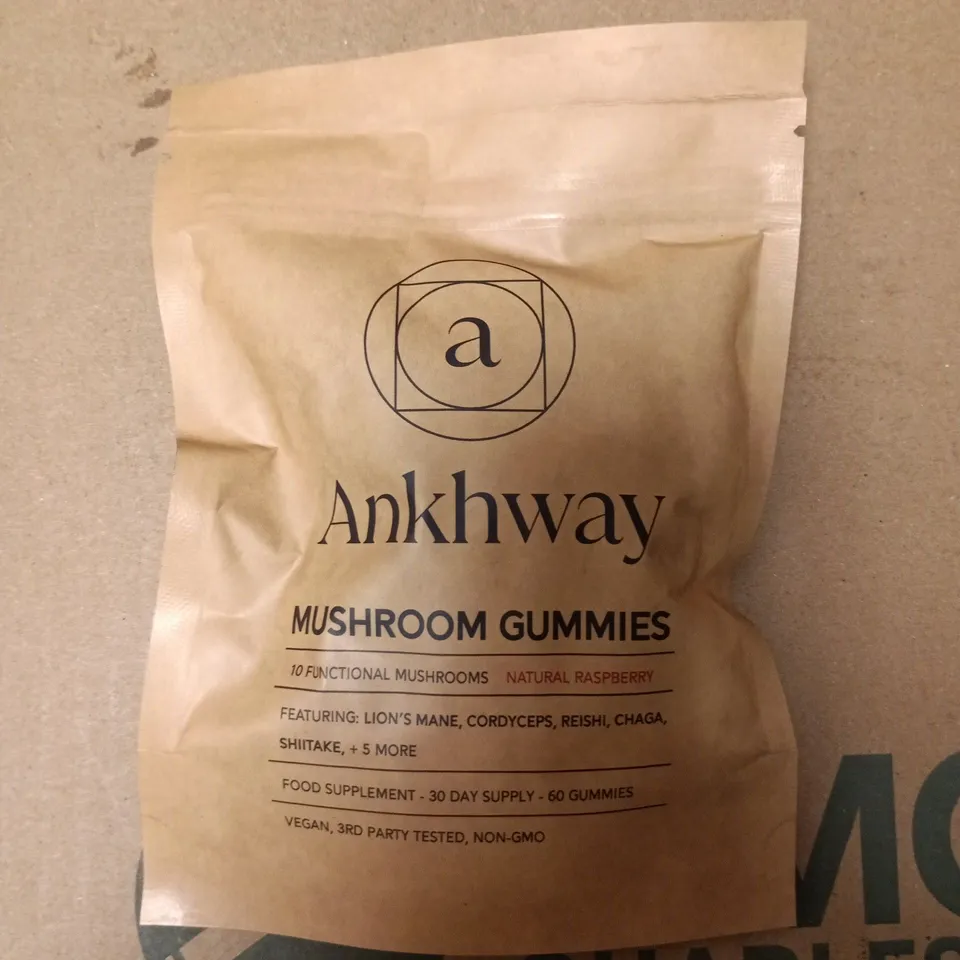 ANKHWAY MUSHROOM GUMMIES – 60 GUMMIES