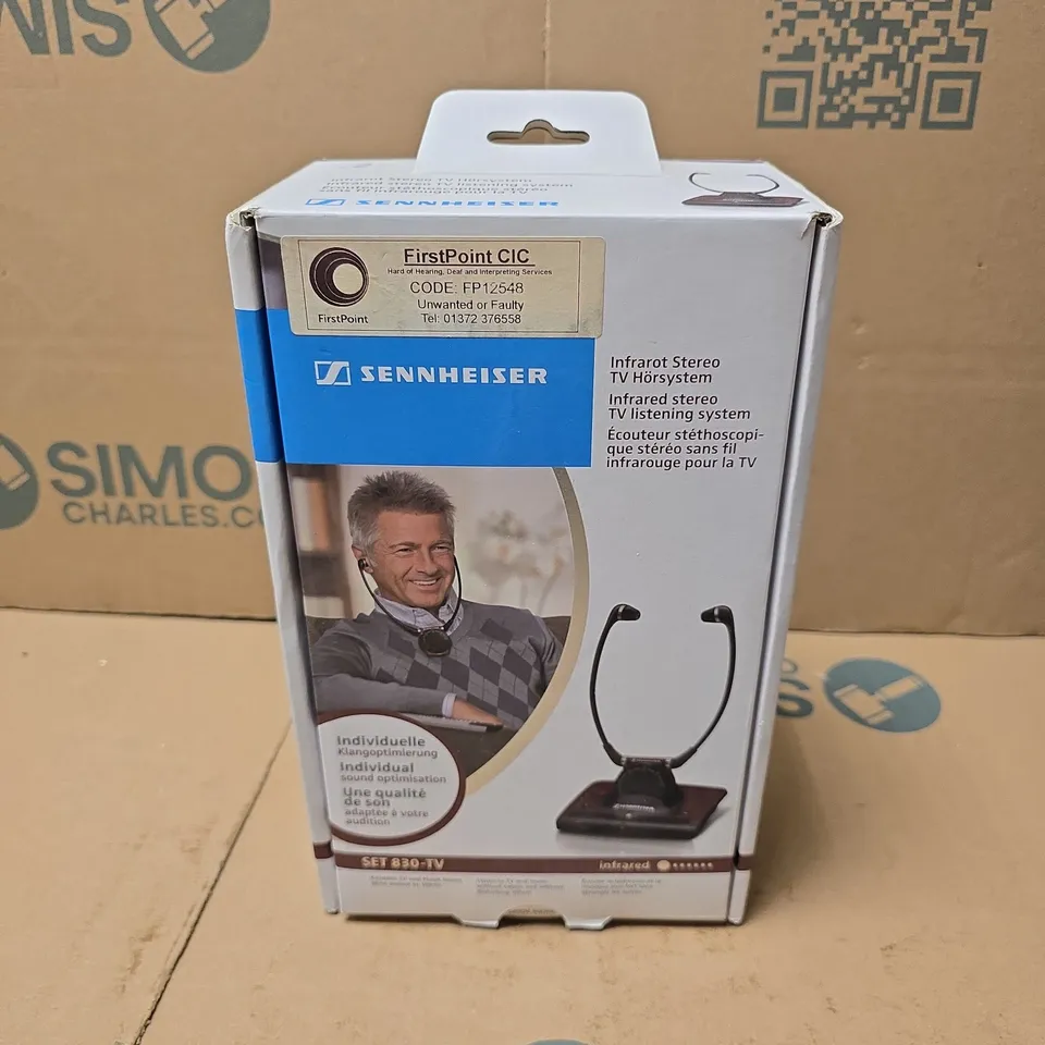 BOXED SENNHEISER INFRARED STEREO (SET 830-TV)