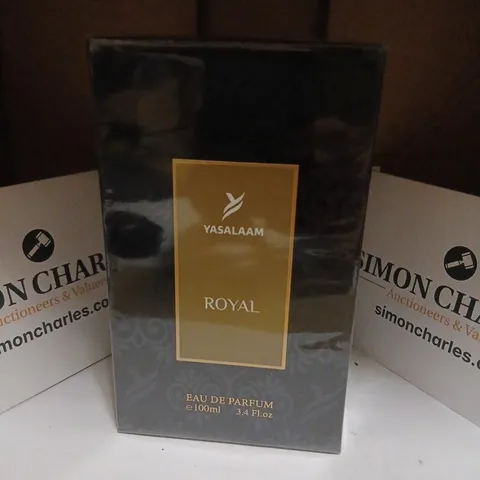 BOXED AND SEALED YASALAAM ROYAL EAU DE PARFUM 100ML