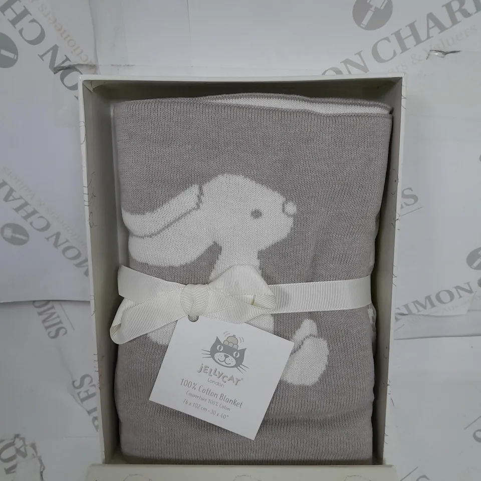 JELLYCAT 100% COTTON BLANKET 