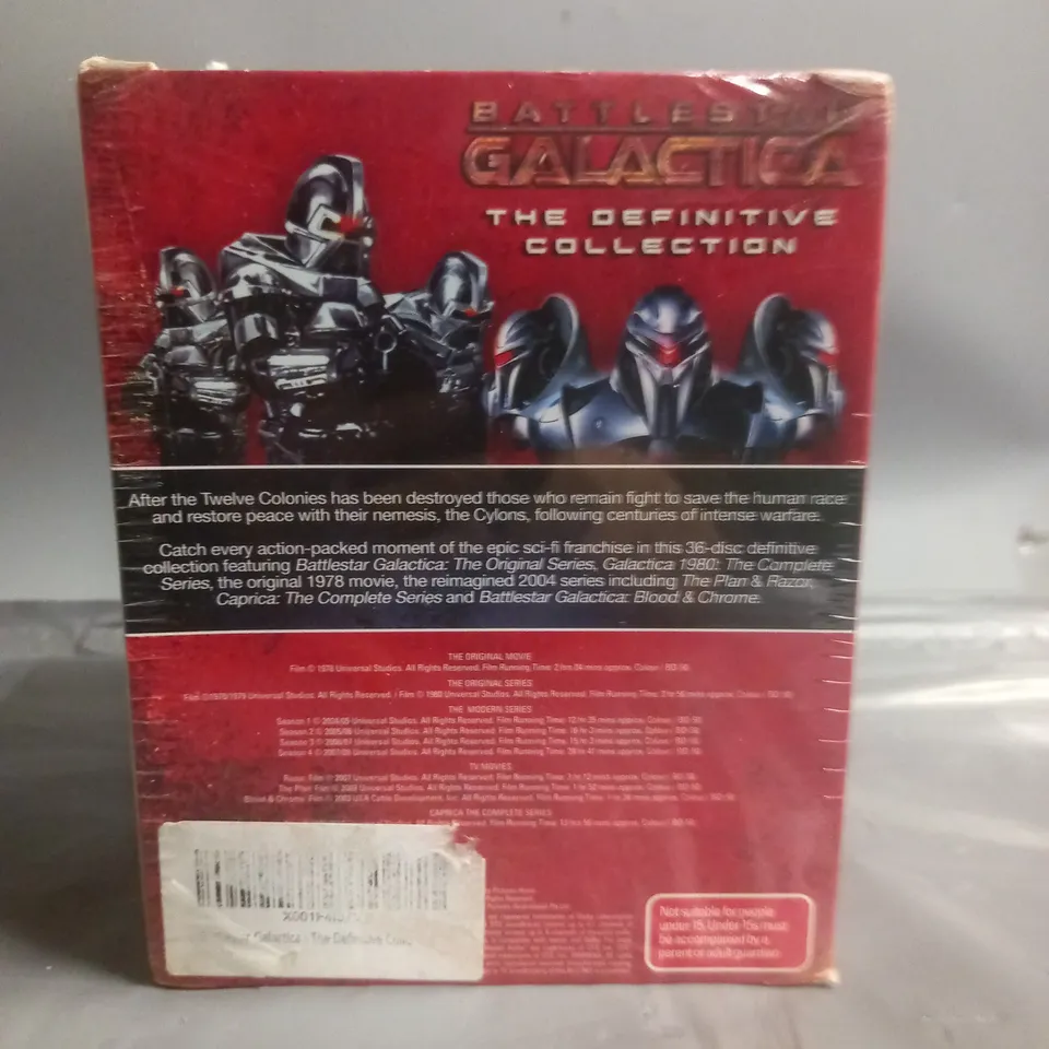 SEALED BATTLESTAR GALACTICA DEFINITIVE COLLECTION