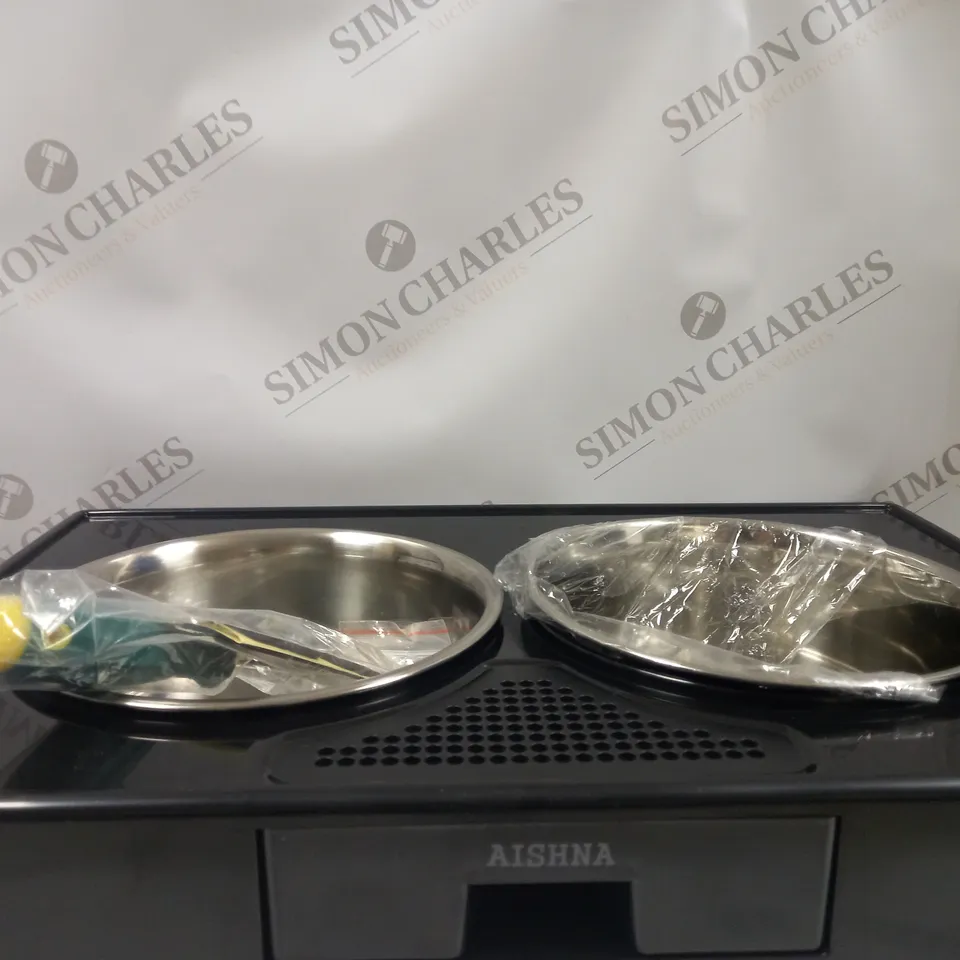 ELEVATED DOG BOWL STAND FOR SMALL DOG OR CAT 