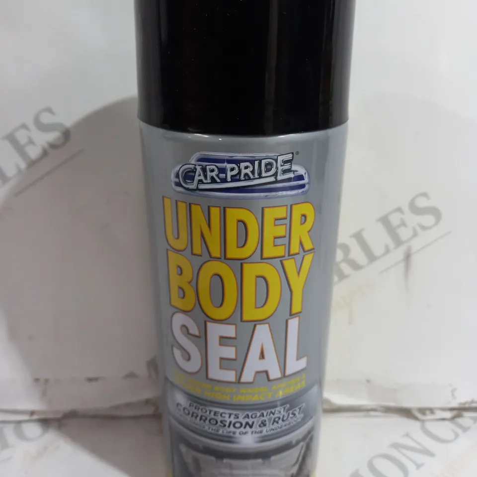 BOX OF 12 CAR PRIDE UNDERBODY SEAL IN BLACK - 400ML