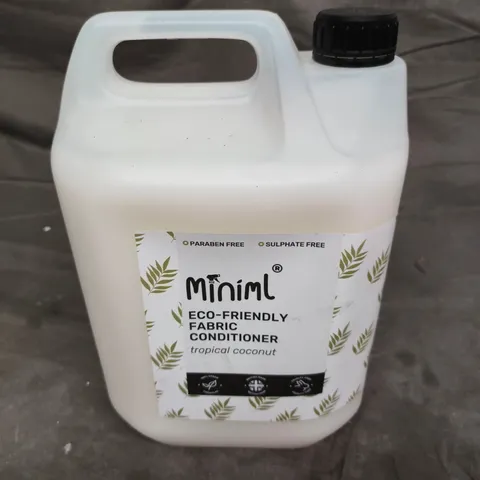 ECO-FRIENDLY FABRIC CONDITIONER – TROPICAL COCONUT - 5L