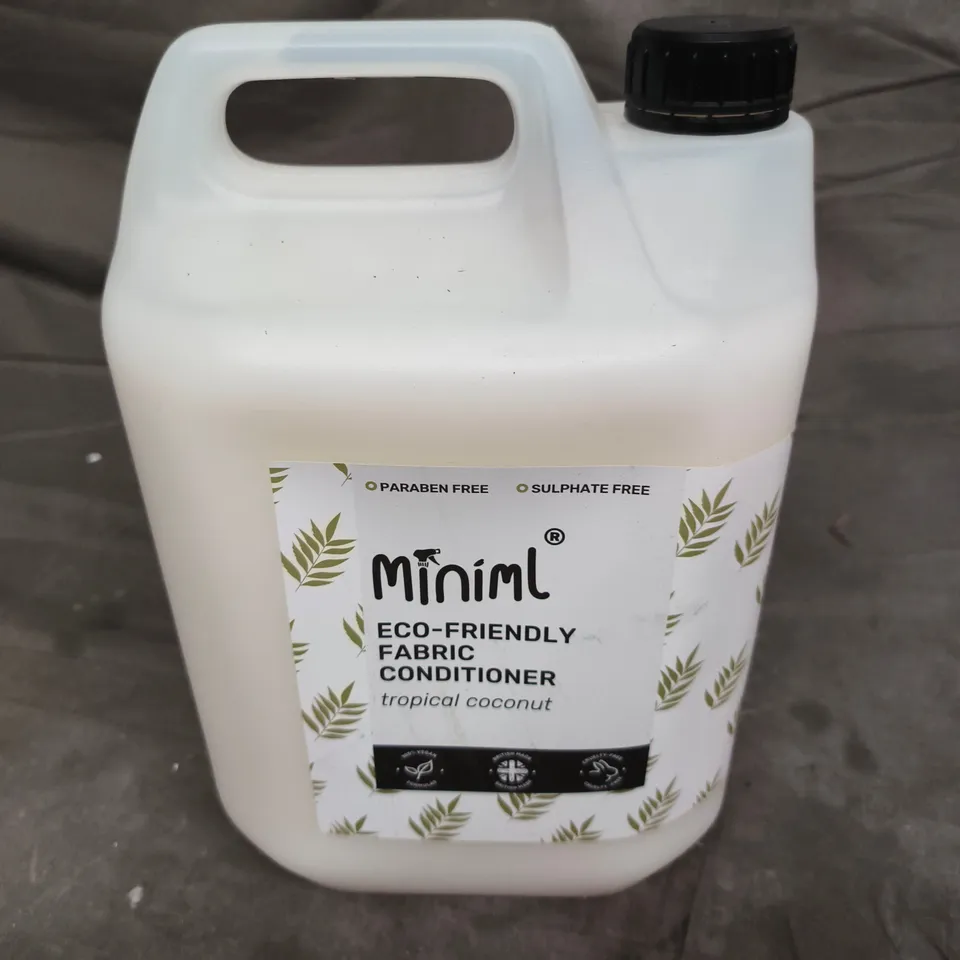 ECO-FRIENDLY FABRIC CONDITIONER – TROPICAL COCONUT - 5L