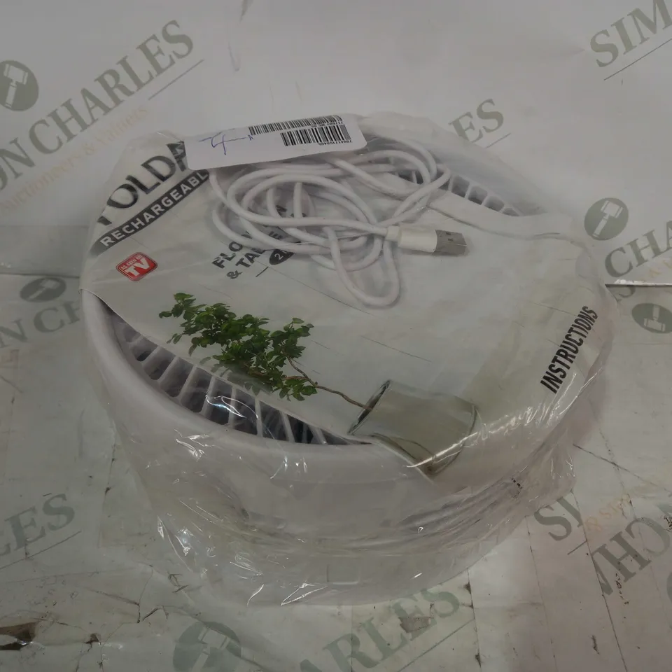 MY FOLDAWAY FLOOR & TABLE FAN - WHITE