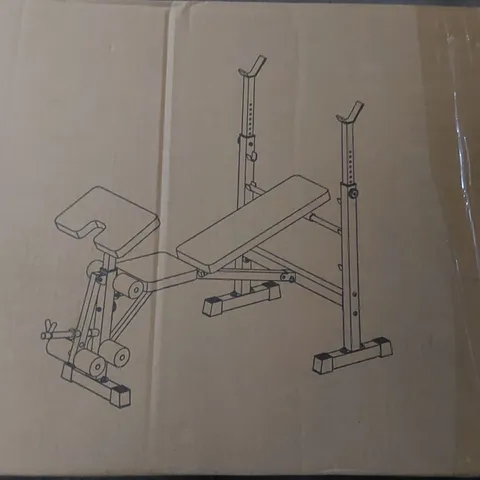 BOXED WEIGHT BENCH 