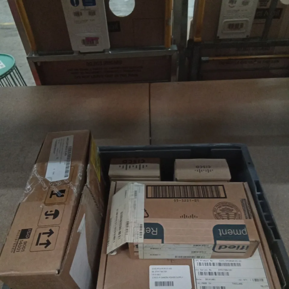 TOTE OF ASSORTED CISCO PRODUCTS