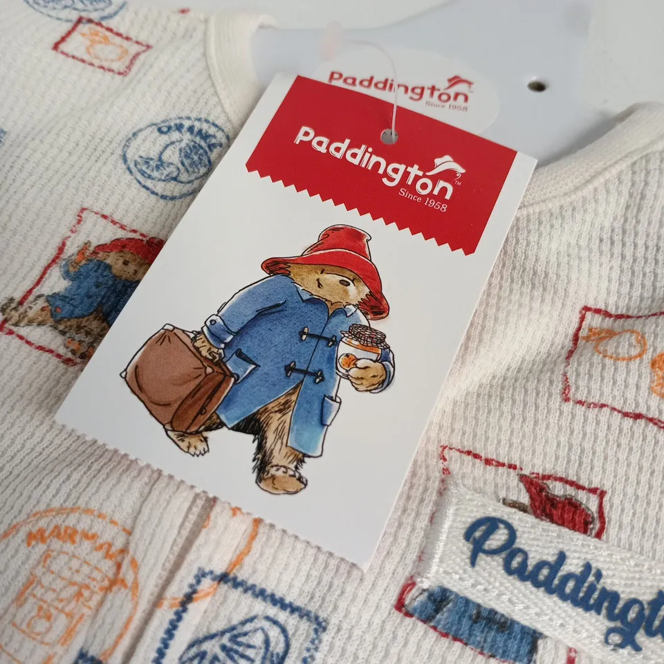 PADDINGTON BEAR BABY SLEEPSUIT – 74-80CM (UK 9-12M)