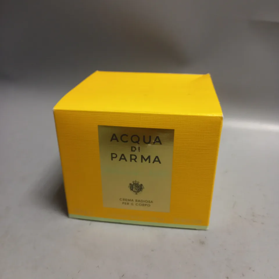 BOXED ACQUA DI PARMA RADIANT BODY CREAM 150G