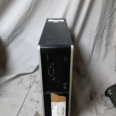 HP DESKTOP PC TOWER – BLACK FRONT PANEL, REAR I/O VISIBLE