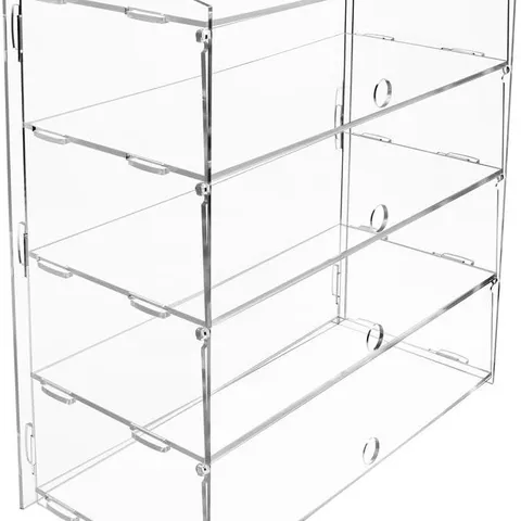 BOXED DISPLAY4TOP ACRYLIC DISPLAY PASTRY CABINET CAKES DONUTS CUPCAKES PASTRIES (3 TIER)