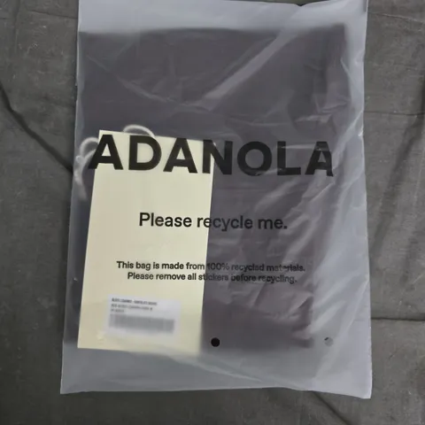 BAGGED ADANOLA GLOSS LEGGINGS - CHOCOLATE BROWN - SIZE M