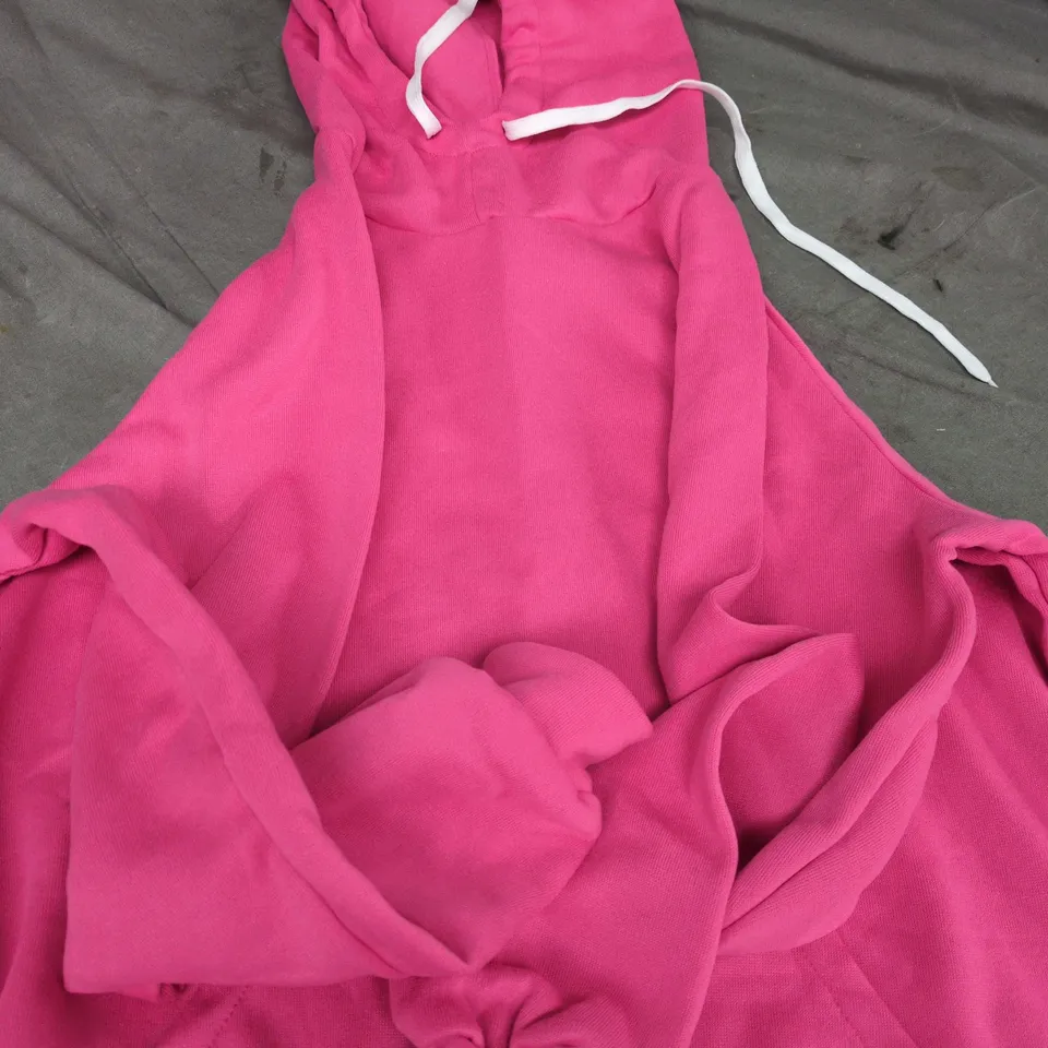 Women's clothing bundle: light blue button-down shirt (XL) + pink hoodie + black pleated skirt + floral dress