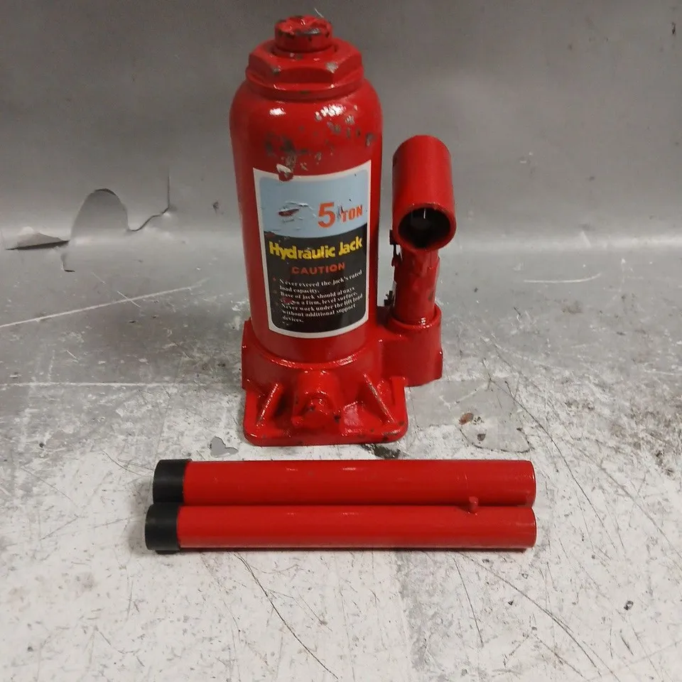 HYUDRAULIC JACK 5 TON IN RED