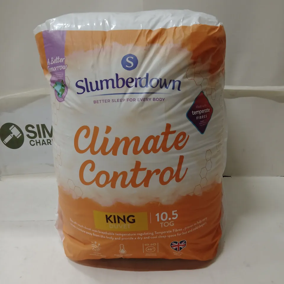 SLUMBERDOWN CLIMATE CONTROL KING DUVET