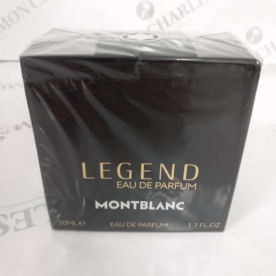 BOXED AND SEALED LEGEND EAU DE PARFUM MONTBLANC 50ML