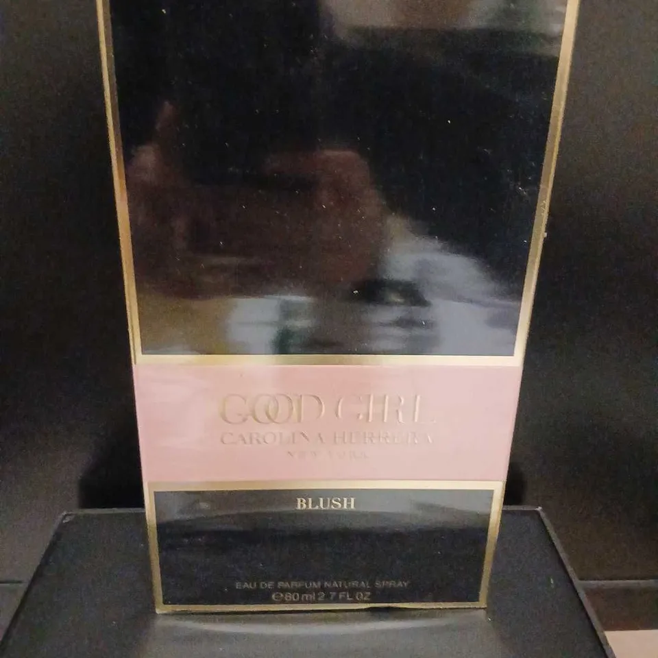 BOXED AND SEALED GOOD GIRL CAROLINA HERRERA BLUSH EAU DE PARFUM NATURAL SPRAY 80ML
