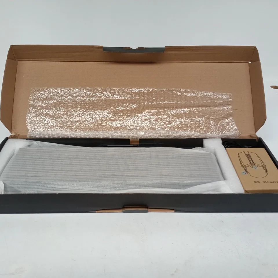 XINMENG 2.4GHZ RECHARGEABLE WIRELESS KEYBOARD AND MOUSE SET
