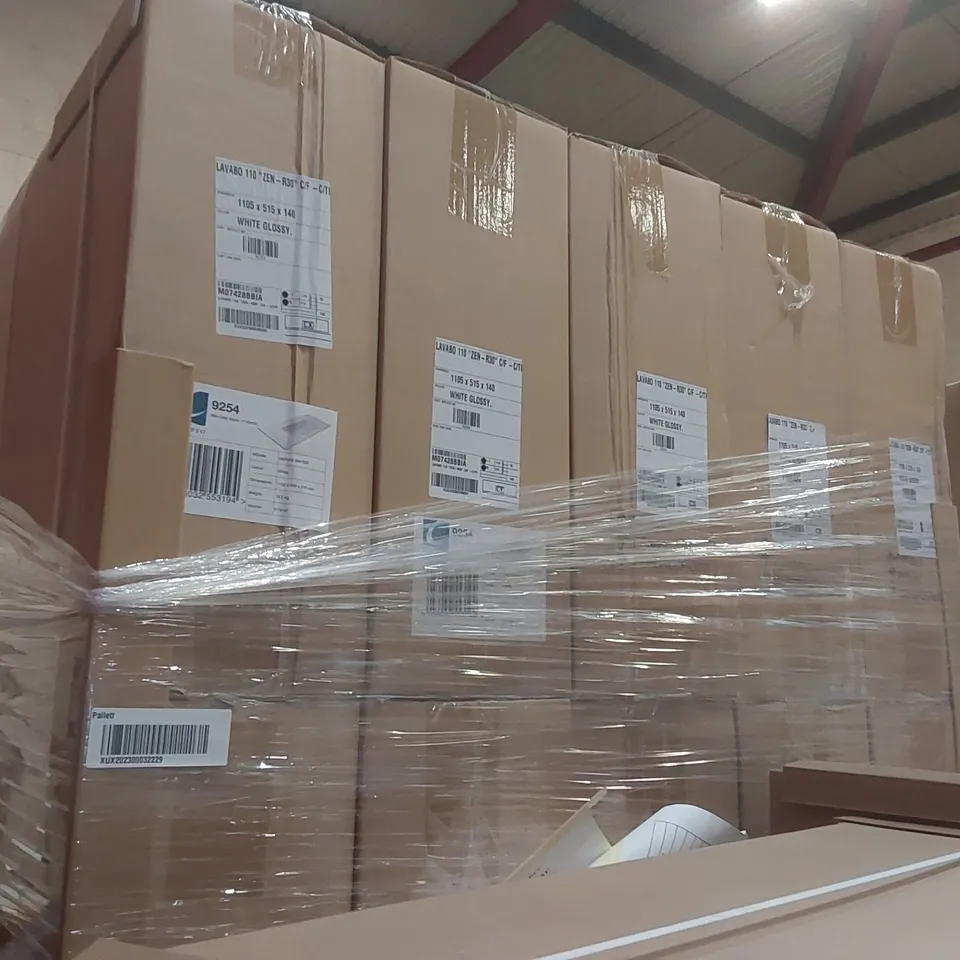 PALLET CONTAINING APPROXIMATELY 18x BRAND NEW CALYPSO SINK BASINS