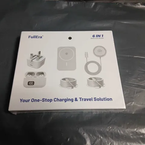 FULLERA 6-IN-1 TRAVEL CHARGING KIT – BOXED (VERIFY MODEL)