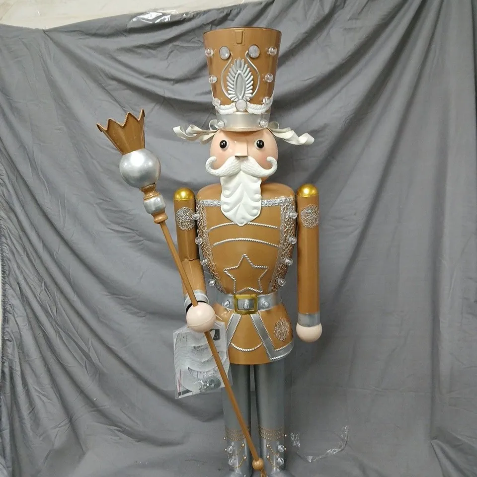 INLIT GIANT NUTCRACKER GOLD/SILVER - COLLECTION ONLY  RRP £129.99