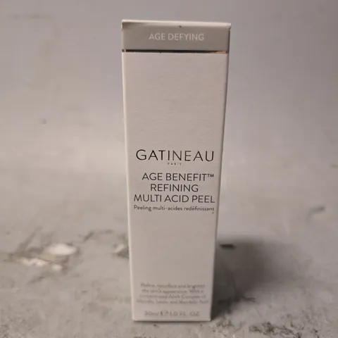 BOXED GATINEAU AGE DEFYING AGE BENEFIT REFINING MULTI ACID PEEL 