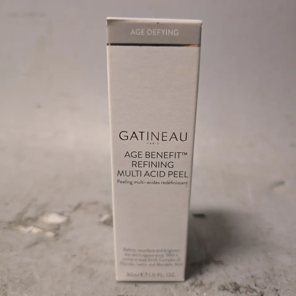 BOXED GATINEAU AGE DEFYING AGE BENEFIT REFINING MULTI ACID PEEL 