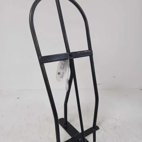 SHIRES SADDLE RACK – BLACK METAL FLOOR-STANDING