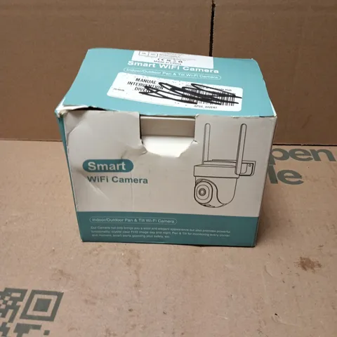 AJEX SMART WIFI CAMERA – WHITE, WITH MOUNTING BRACKET (BOXED)