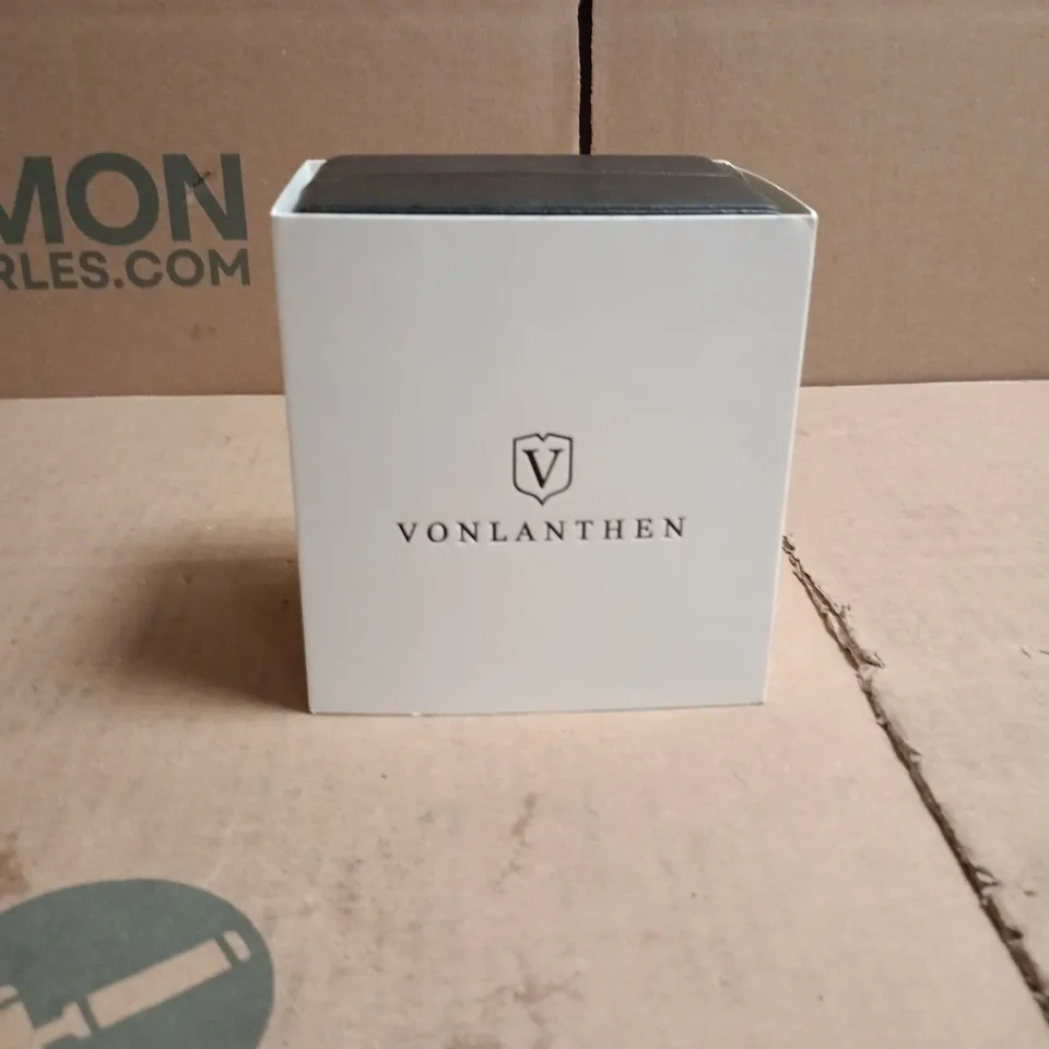 MENS VONLANTHEN AVIATION WATCH – LEATHER STRAP – 3ATM WATER RESISTANT – GIFT BOX