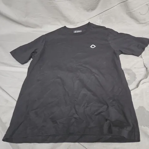 MA STRUM SHORT SLEEVE ICON TEE IN JET BLACK SIZE XL