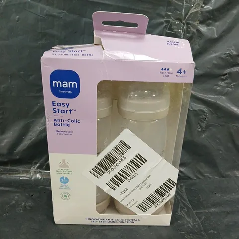 MAM EASY START ANTI-COLIC BABY BOTTLE 320ML - 2PK UNISEX