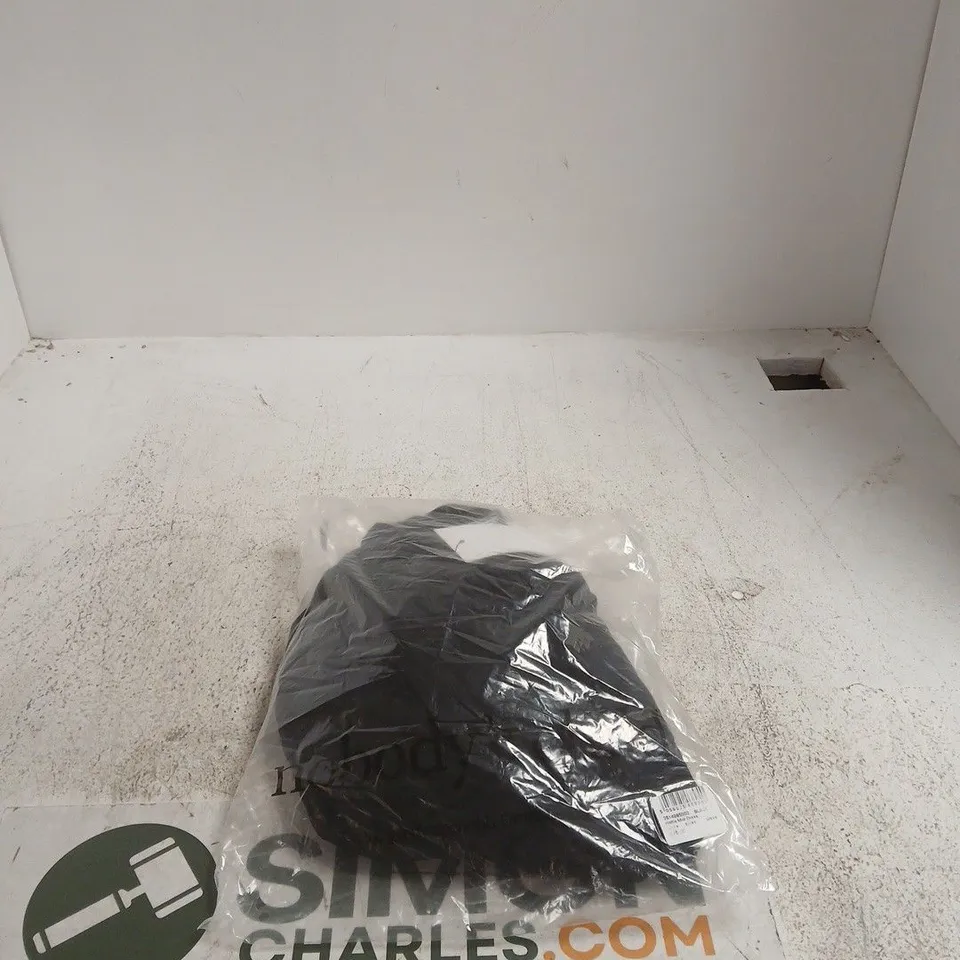 NOBODYS CHILD BLACK HATTIE MIDI DRESS UK 14