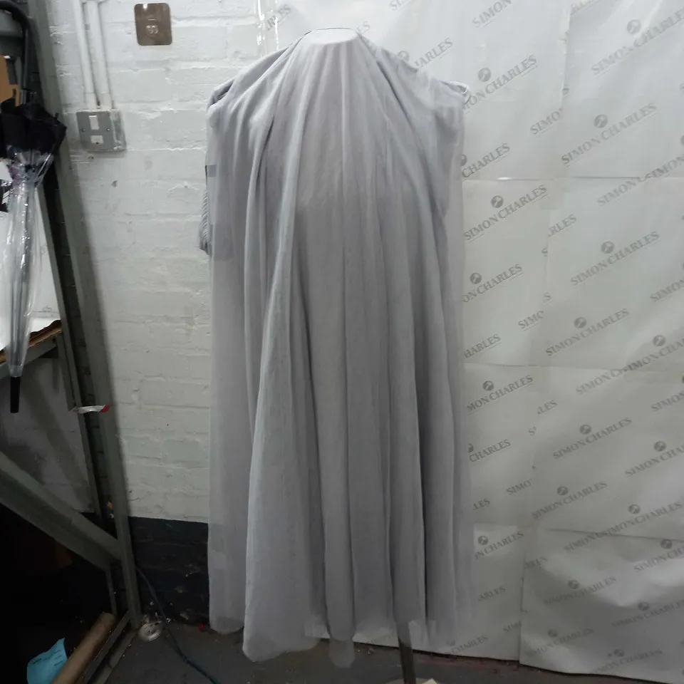 EVER PRETTY FRIL SLEEVELESS LONG DRESS