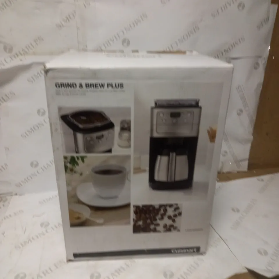CUISINART GRIND & BREW PLUS AUTOMATIC BEAN-TO-CUP MACHINE 