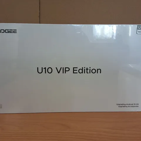 SEALED DOOGEE U10 VIP EDITION 128GB / 16GB 10.1" ANDROID TABLET IN TWILIGHT BLUE