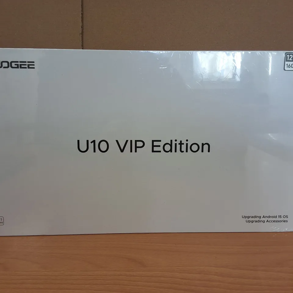 SEALED DOOGEE U10 VIP EDITION 128GB / 16GB 10.1" ANDROID TABLET IN TWILIGHT BLUE