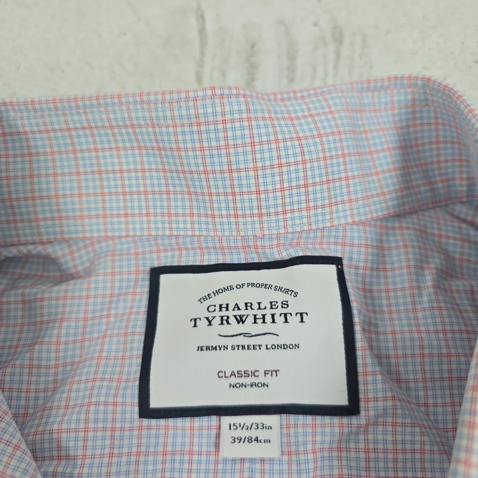 CHARLES TYRWHITT CLASSIC FIT NON-IRON SHIRT – (15½/33IN)