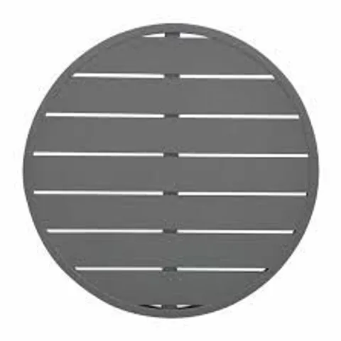 BRAND NEW BOLERO ALUMINIUM ROUND TABLE TOP DARK GREY 580MM
