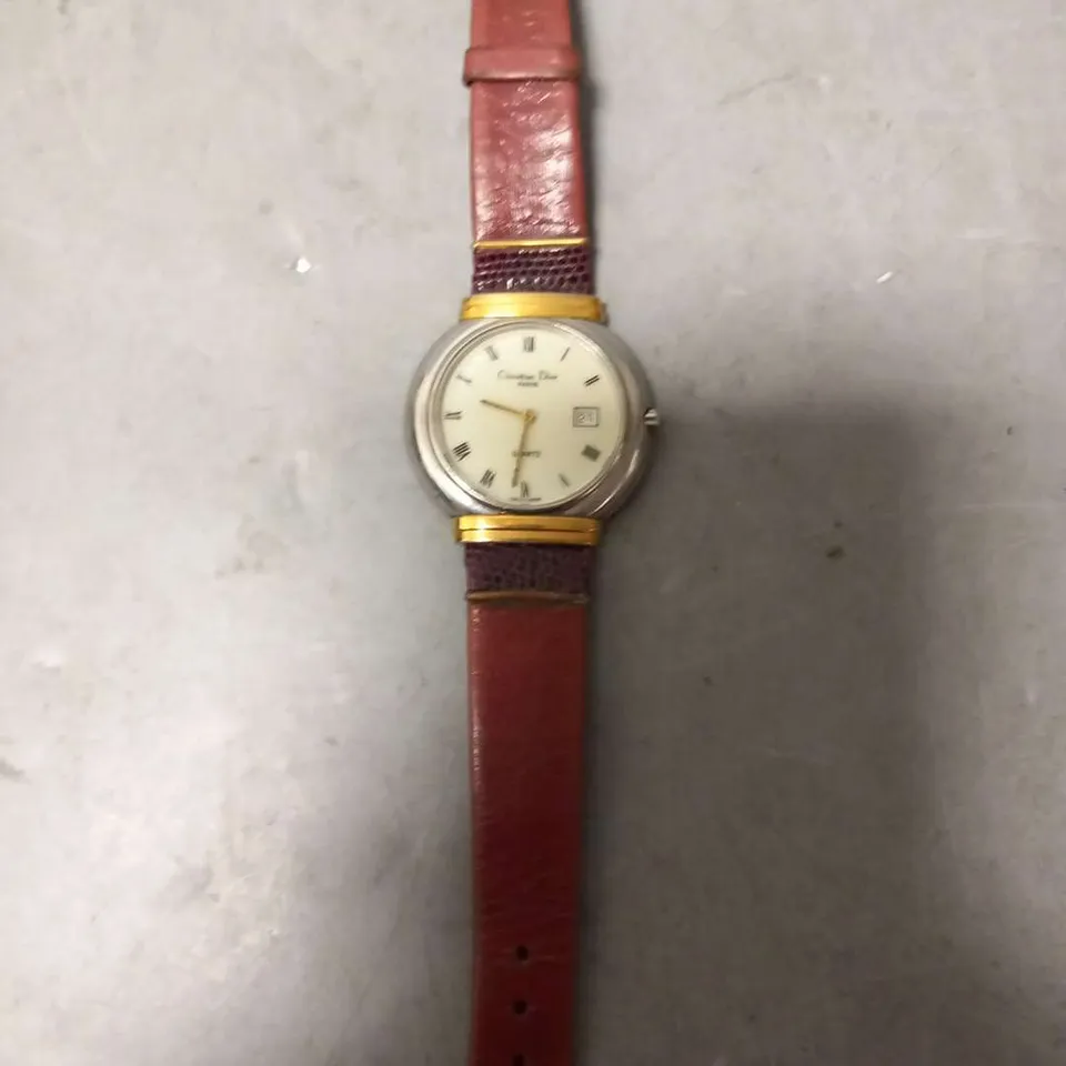 CHRISTIAN DIOR PARIS QUARTZ WRIST WATCH