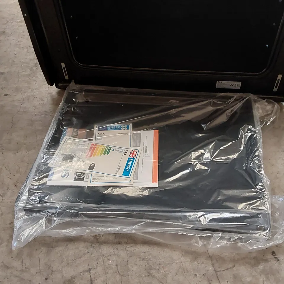 SIA SO112SS 60CM STAINLESS STEEL BUILT IN DIGITAL SINGLE ELECTRIC TRUE FAN OVEN
