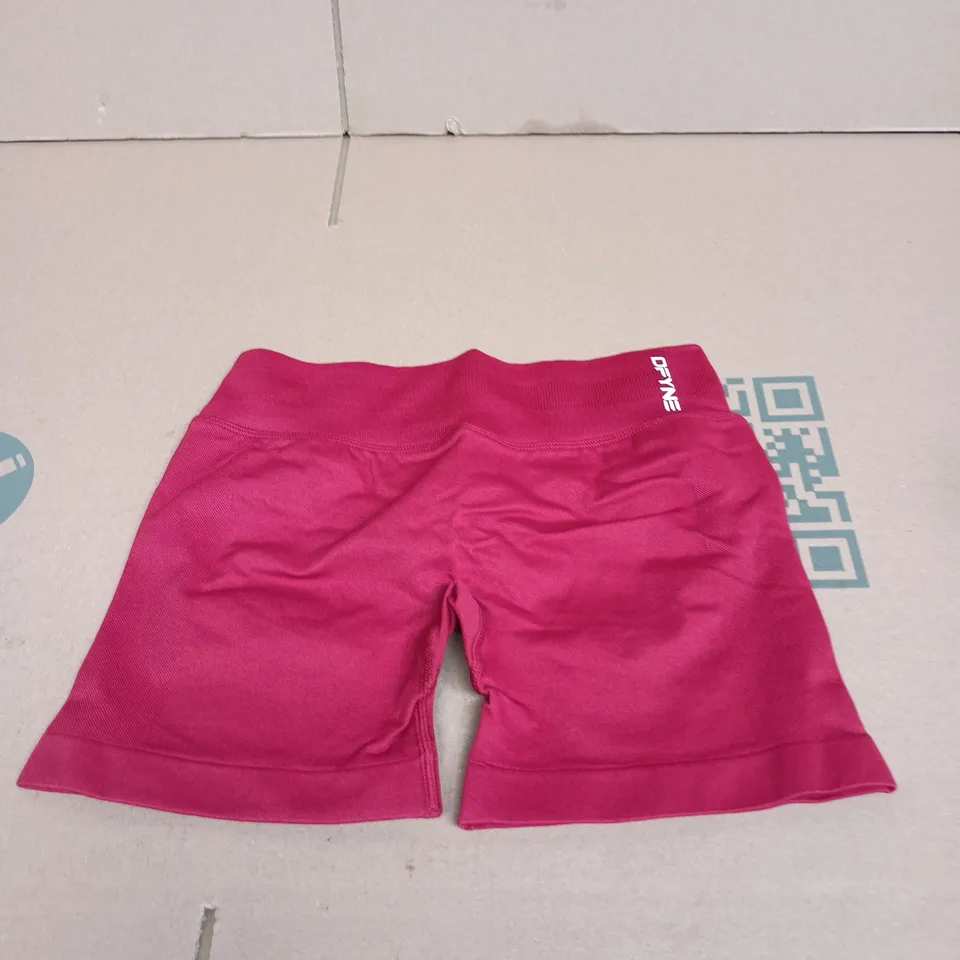 DFYNE PINK LADIES' SHORTS – MEDIUM