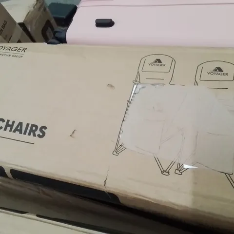 BOXED VOYAGER SET OF 2 CAMPING CHAIRS GREEN