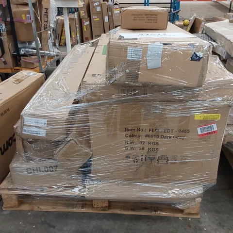 PALLET OF ASSORTED FURNITURE PARTS 