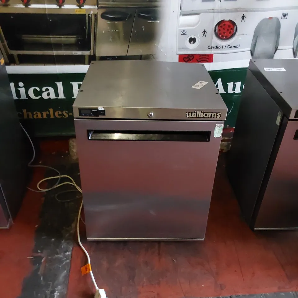 WILLIAMS HA135SS AMBER UNDER COUNTER COMMERCIAL FRIDGE