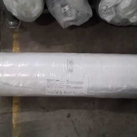 QUALITY BAGGED AND ROLLED OPEN COIL SMALL DOUBLE MATTRESS